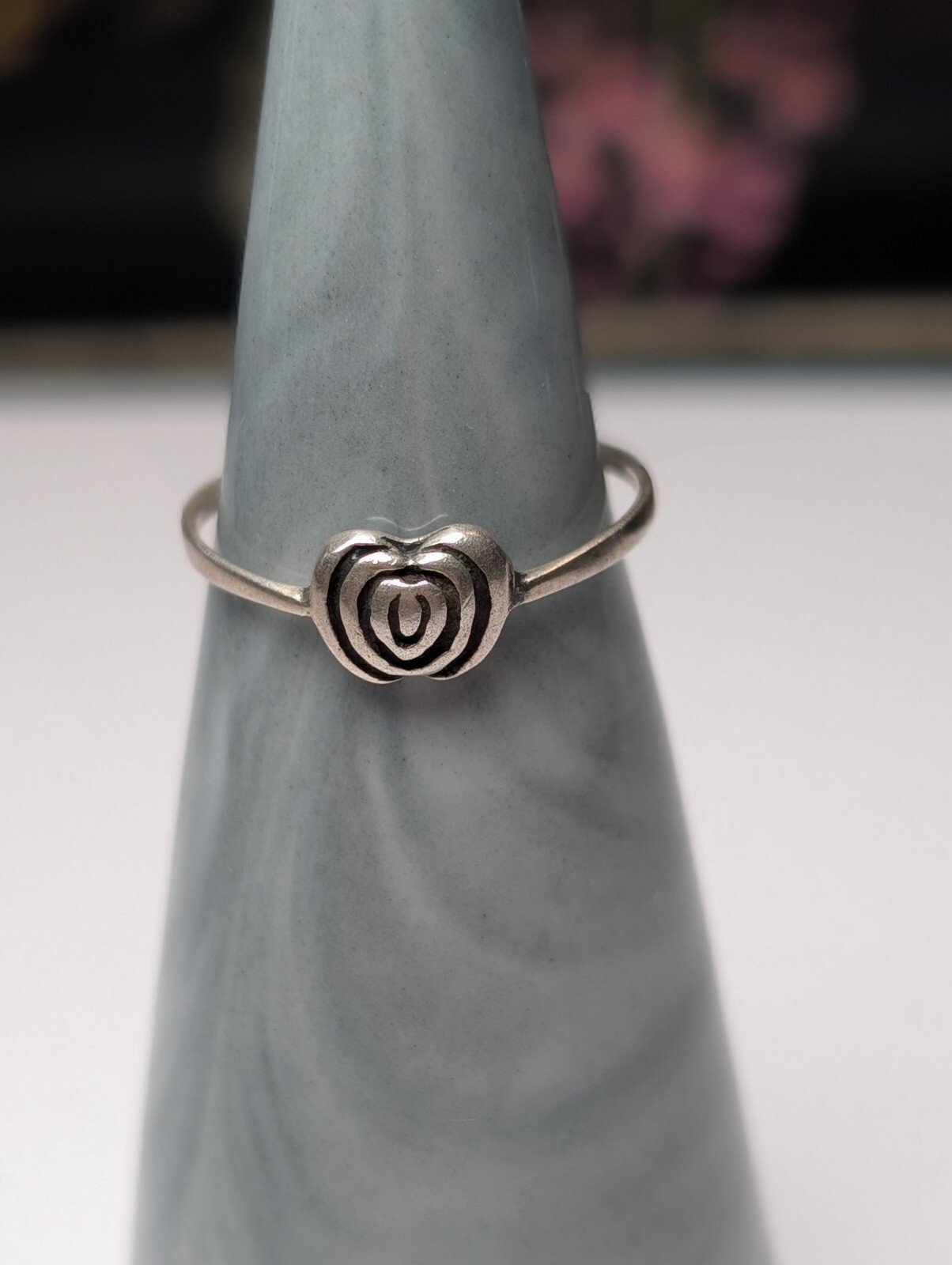 Vintage Sterling Silver Ring | Size L 1/2 | 925 Silver - Image 4