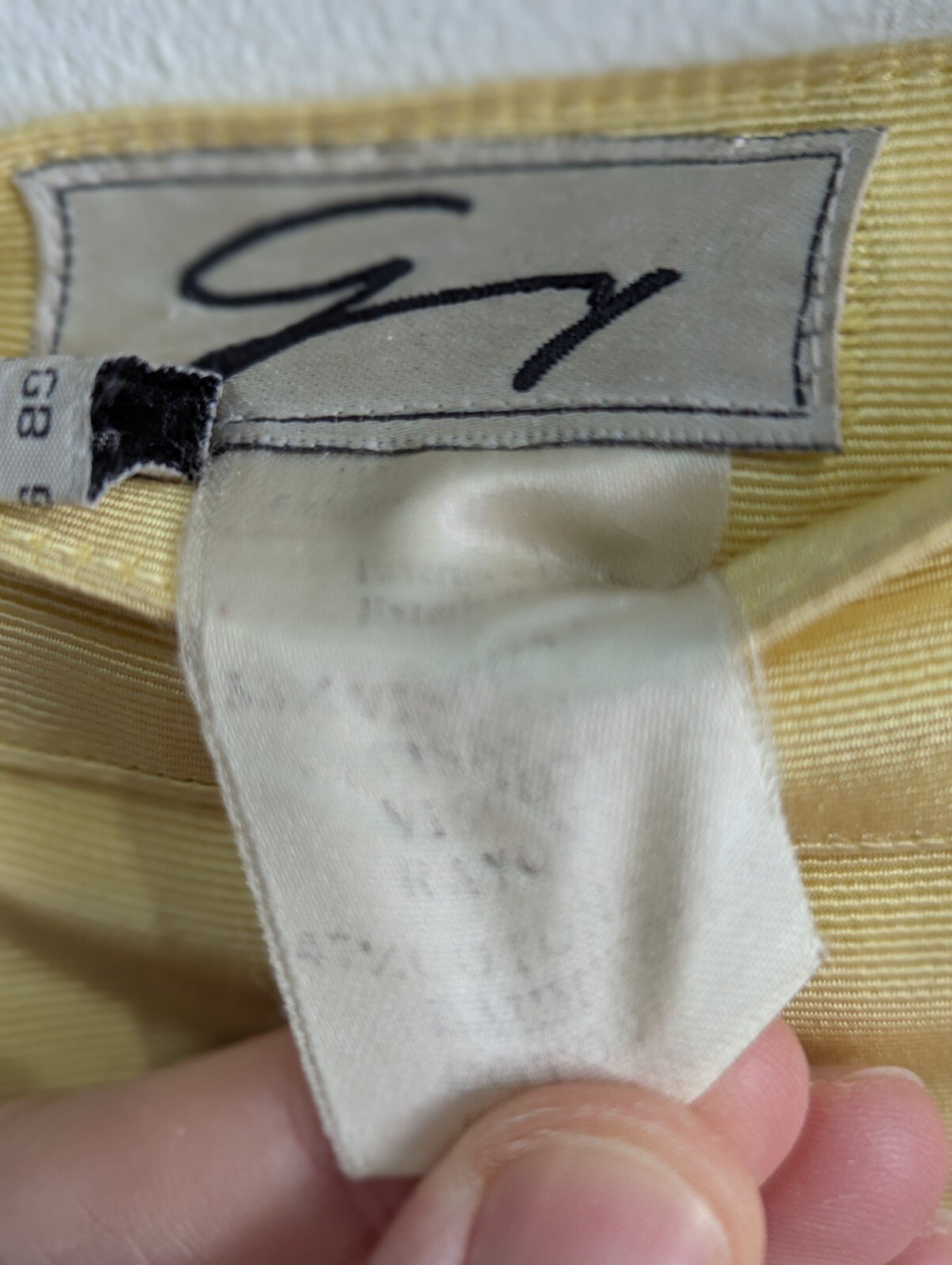 Vintage Women's Yellow Skirt | Size 8 - Image 6