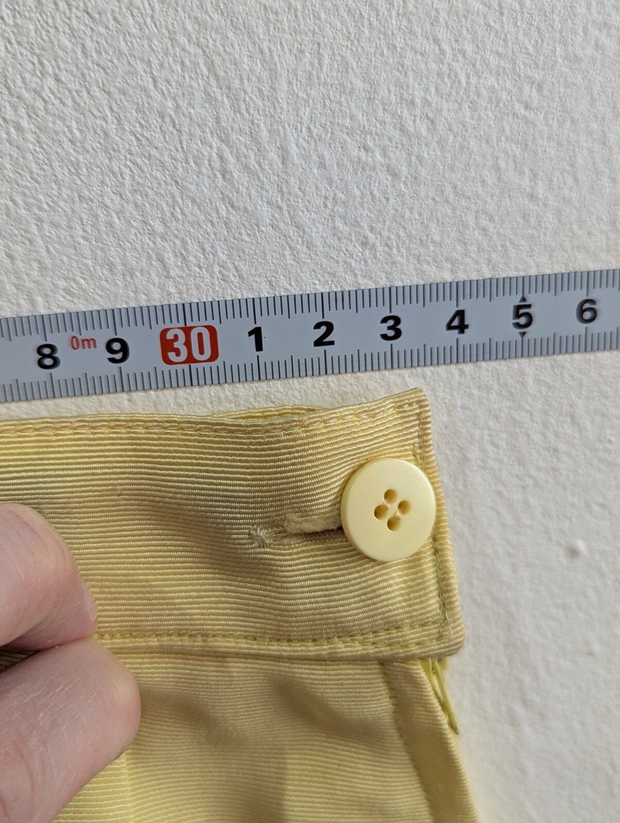 Vintage Women's Yellow Skirt | Size 8 - Image 10