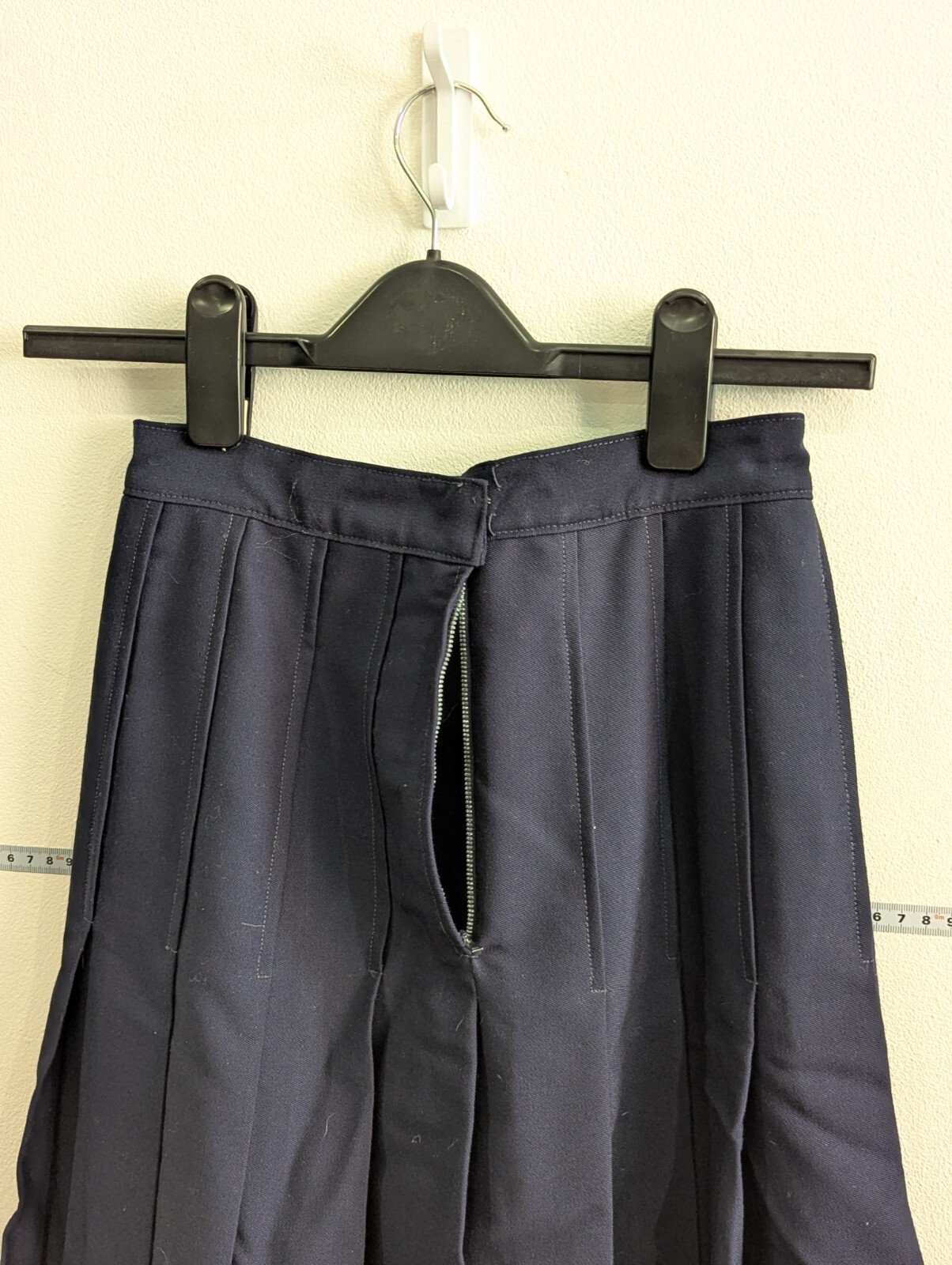 Vintage Women's Blue Skirt | Size 6-8 - Image 4